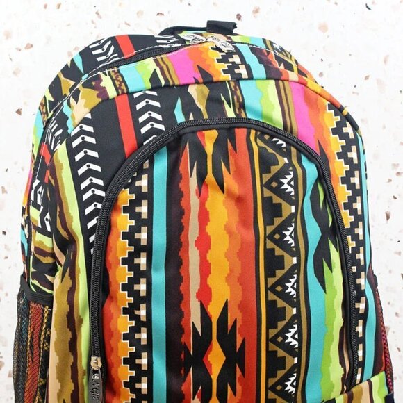 SAN JOSE SERAPE LARGE BACKPACK Handbags - SAN JOSE SERAPE LARGE BACKPACK